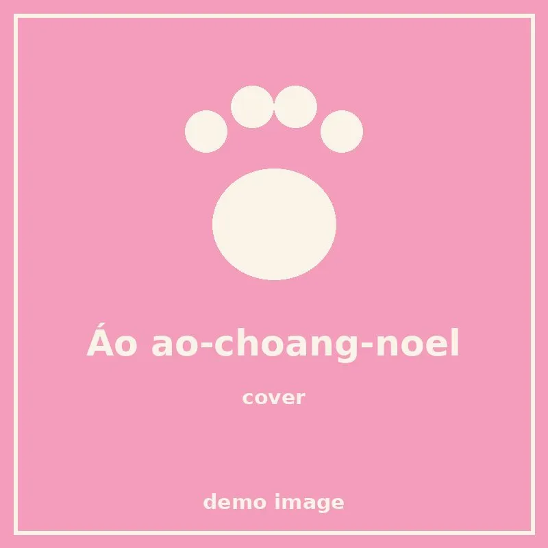 Áo choàng Giáng Sinh cây thông đính bóng & ngôi sao